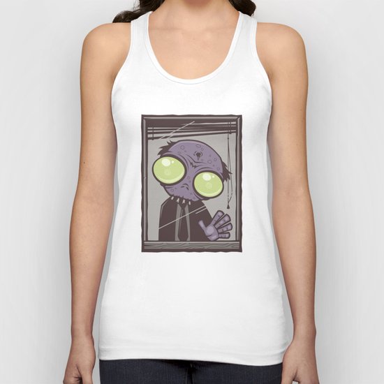 Office Zombie Unisex Tank Top