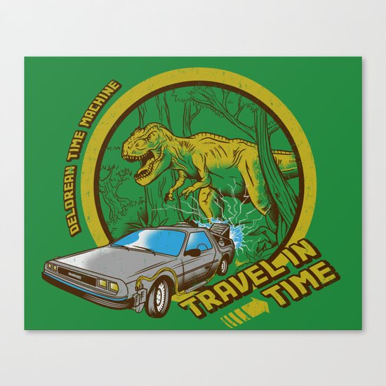 Travel in Time Canvas Print