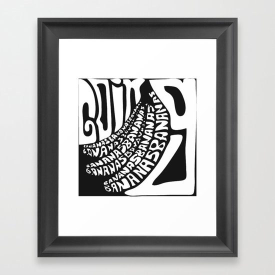 Monkey Framed Art Print