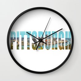 Pittsbugh Wall Clock