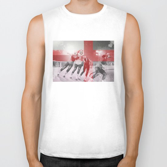 Punchtuation Roller Derby Biker Tank