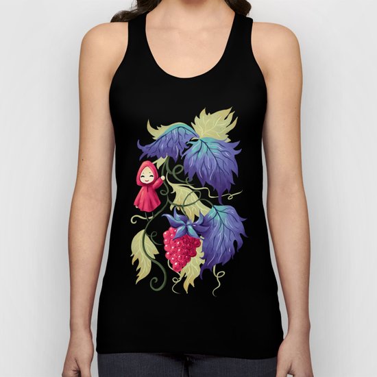 Raspberry Unisex Tank Top