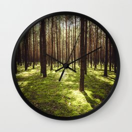 FOREST - Landscape and Nature Photography Wall Clock
