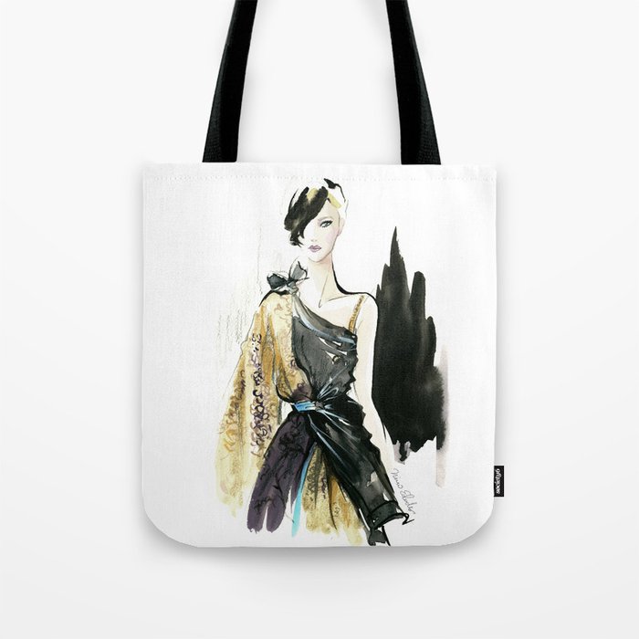NYFW Fashion Illustrations Tote Bag