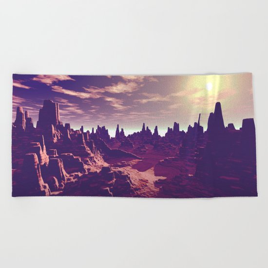 Arizona Canyon Sunshine Beach Towel