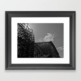 The same ups and downs Framed Art Print