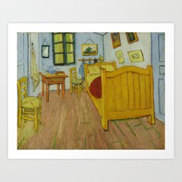 Bedroom in Arles by Vincent van Gogh Art Print