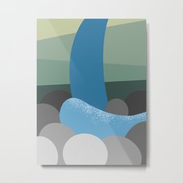 Waterfall Metal Print
