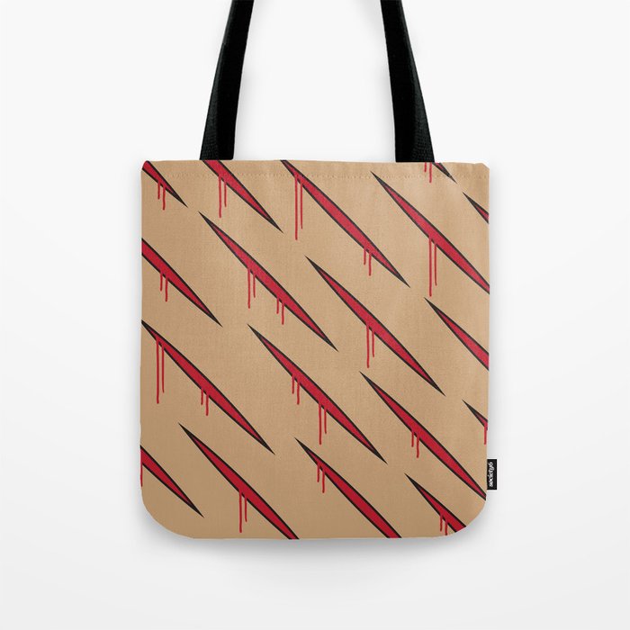 Gashes Tote Bag