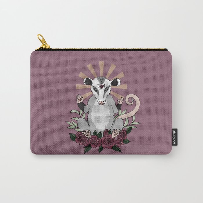 OM possum - radiates chill Carry-All Pouch