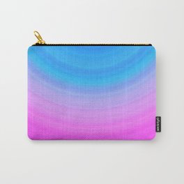 Pink & Blue Circles Carry-All Pouch