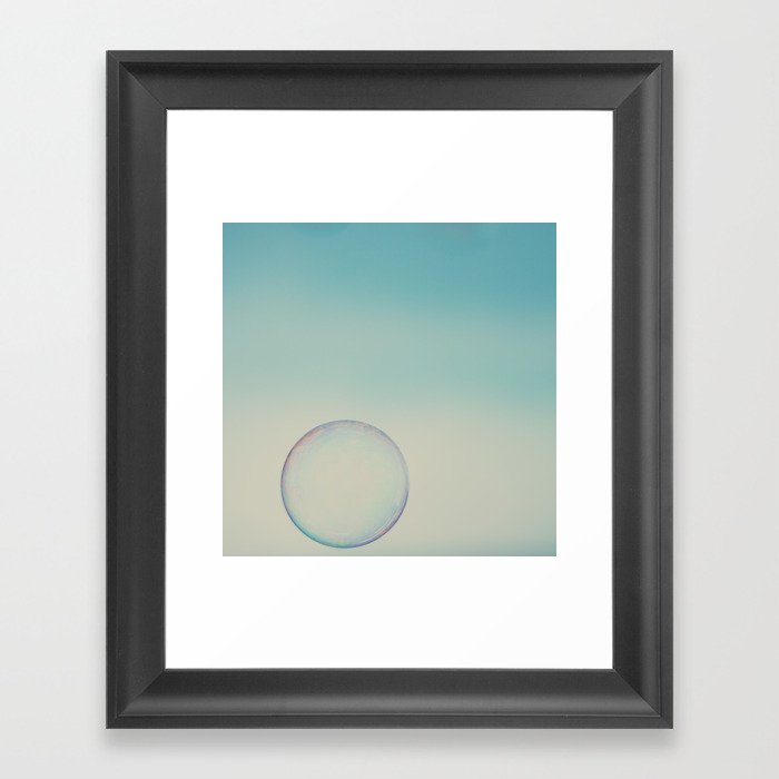bubble 4 ... Framed Art Print