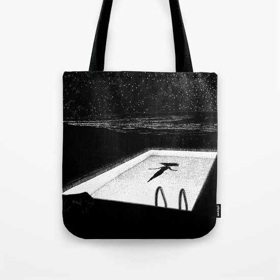 asc 593 - Le silence des cigales (The midnight lights) Tote Bag