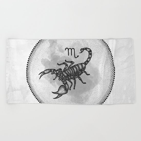 Scorpio Beach Towel