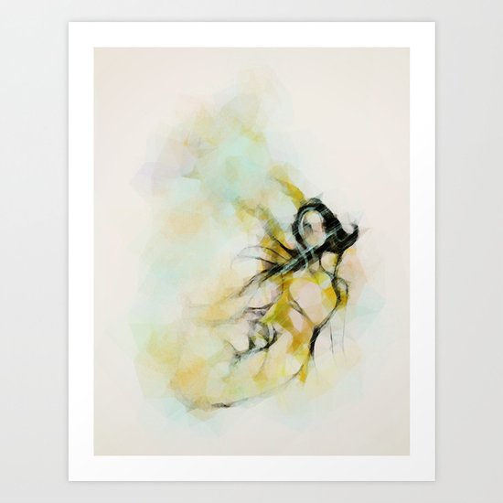 glimpse -cs183 Art Print