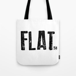 Flat Earth Tote Bag