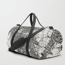 JAPAN - Sapporo. Vintage City Map Duffle Bag