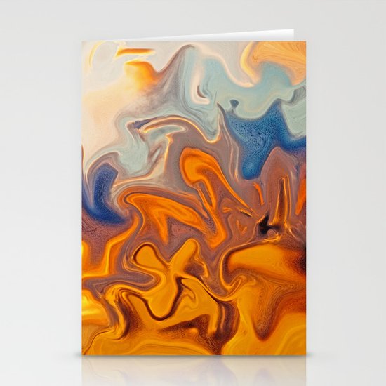 SKY ON FIRE Stationery Cards