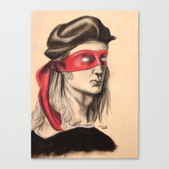 Raph TMNT Canvas Print
