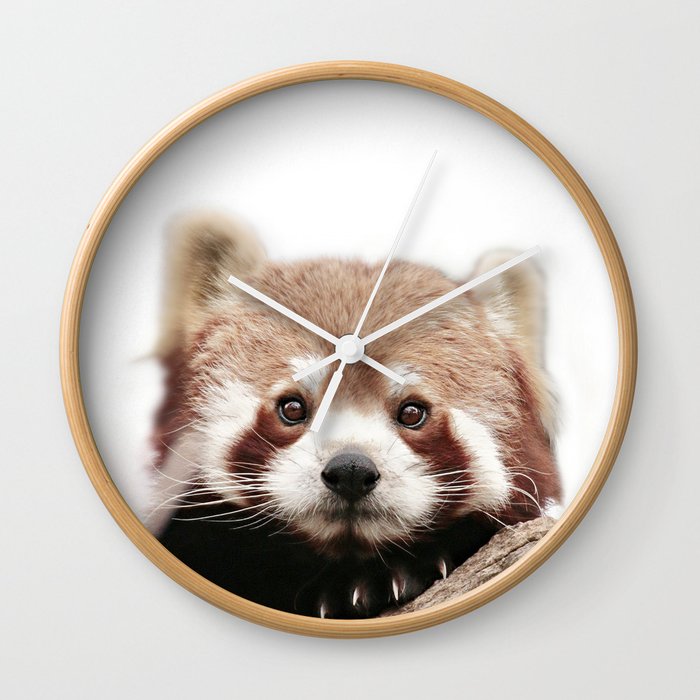 RED PANDA Wall Clock