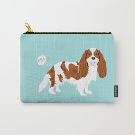 Cavalier King Charles Spaniel blenheim funny farting dog breed gifts Carry-All Pouch