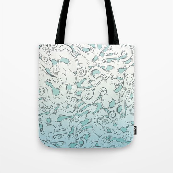 Entangled Clouds Tote Bag