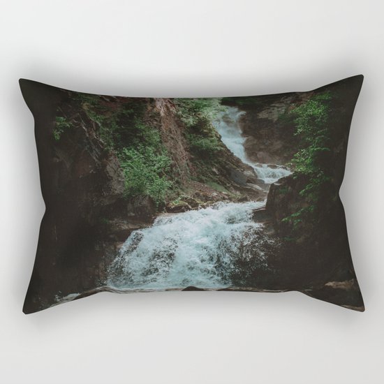 Alaska Waterfall Rectangular Pillow