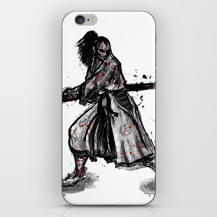 Bloody Samurai iPhone Skin