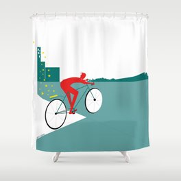 eBike Shower Curtain