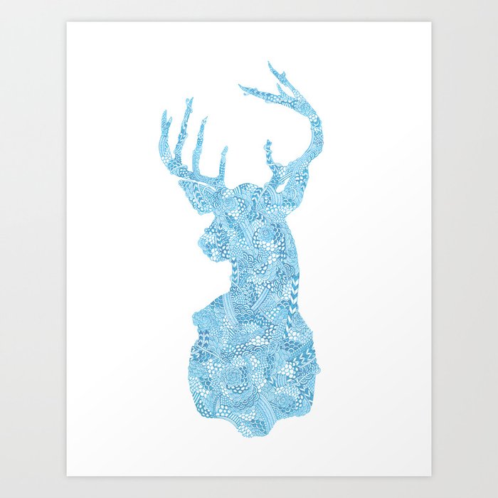Hello, Deer Art Print