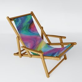 Paint Wave Sling Chair