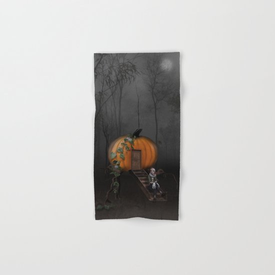 Halloween! Where is the rabbit? Hand & Bath Towel