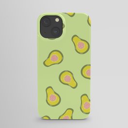 Avocado love iPhone Case