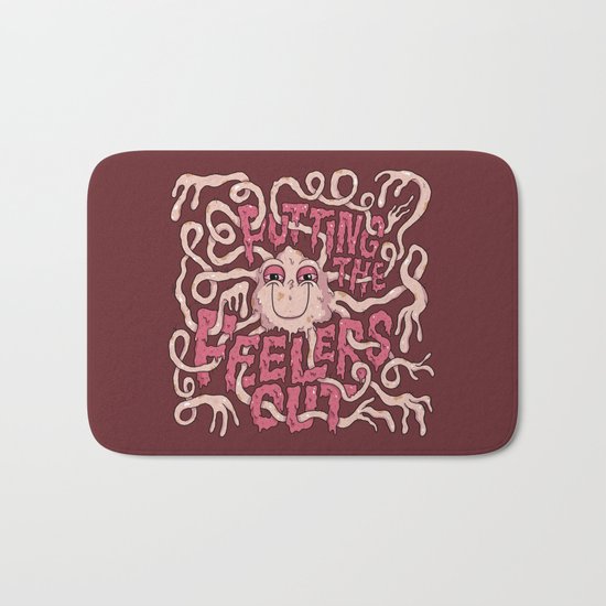 Putting the Feelers Out Bath Mat