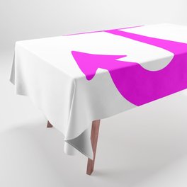 Anchor (Magenta & White) Tablecloth