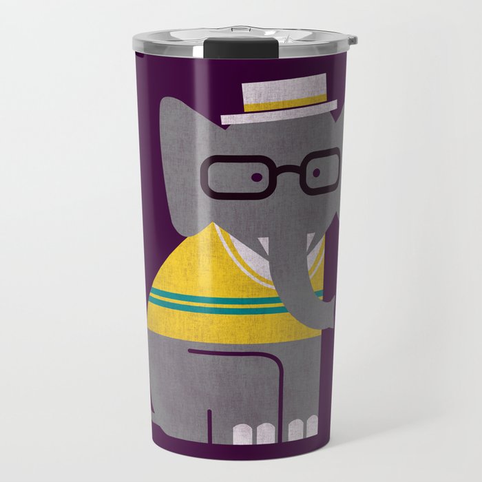 Rodney the preppy elephant Travel Mug