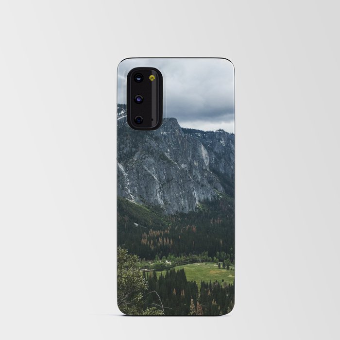 Fog Over Mountains (Yosemite National Park, California) Android Card Case