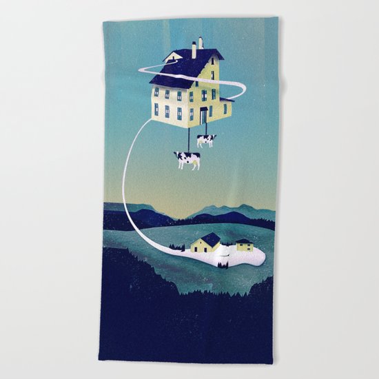 Holy Cow... Beach Towel