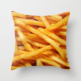 French Fries Throw Pillow