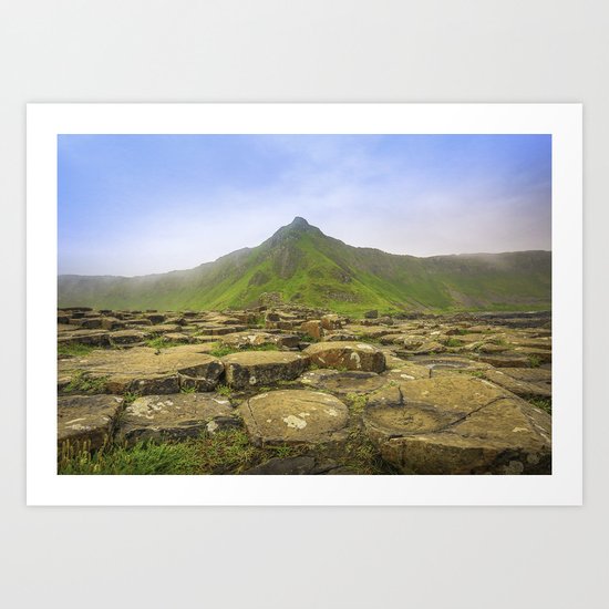 Giants causeway Art Print