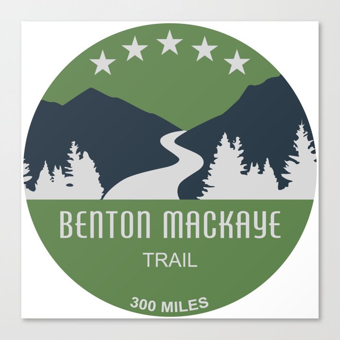 Benton MacKaye Trail Canvas Print