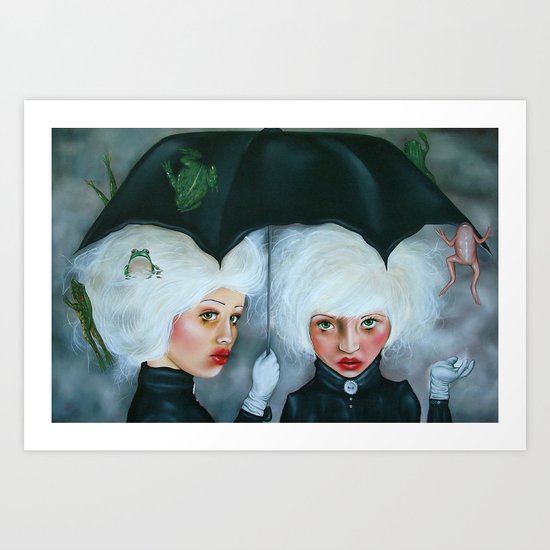 Heavy Enough to Fall Art Print