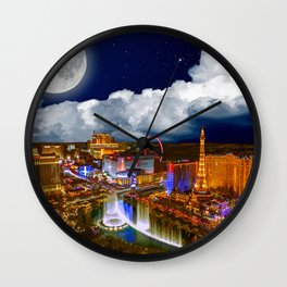 Las Vegas Wall Clock