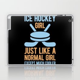 Funny Ice Hockey Laptop Skin