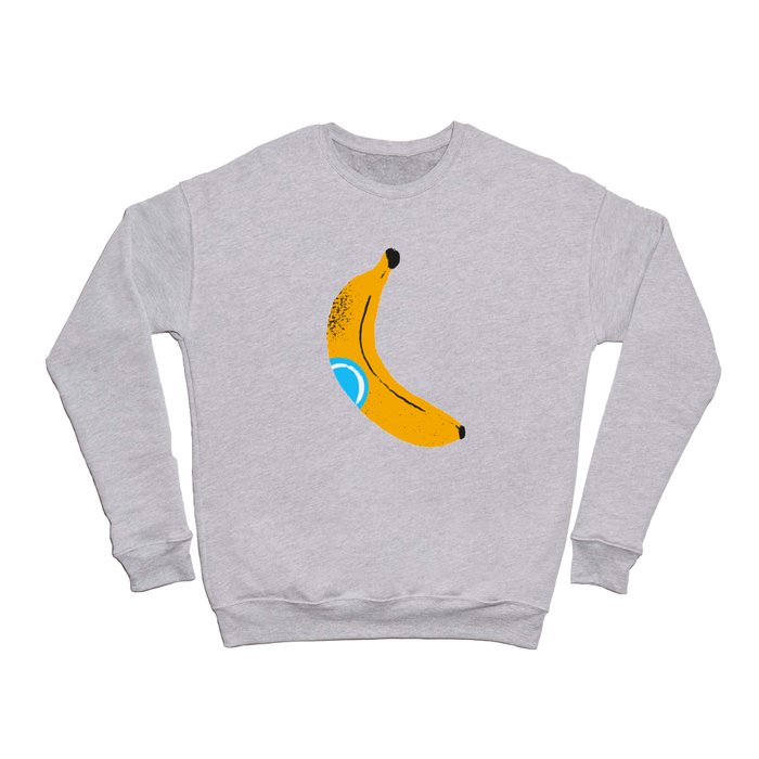 Banana Pop Art Crewneck Sweatshirt