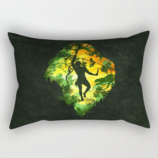 Ape Man Rectangular Pillow