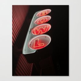 Bowled Over Canvas Print