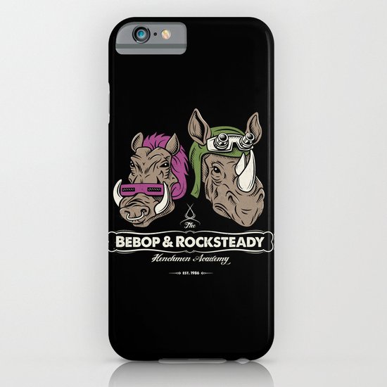 Bebop & Rocksteady Henchmen Academy iPhone & iPod Case