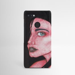 Femme Red Dotwork Android Case