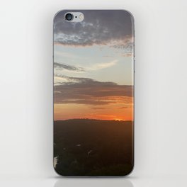 Texas hill country sunset iPhone Skin